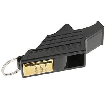 Imagem de Zhjvihx Apito, Fácil de Soprar, Apito de Jogo Profissional, Grande Volume, Forte Permeabilidade para Concurso de Jogos (Ouro Negro)