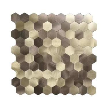 Imagem de Azulejo De Parede Em Mosaico Hexagonal Autoadesivo À Prova d'Água Em A