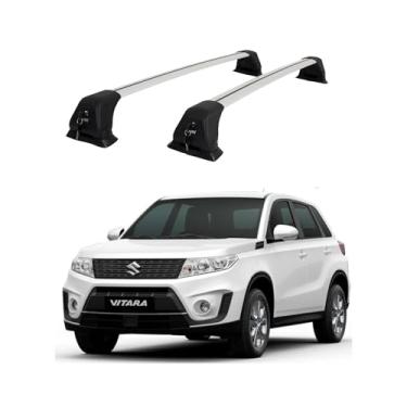 Imagem de Rack De Teto Modelo Emilia Vitara 4 All Após 2017 (Prata)