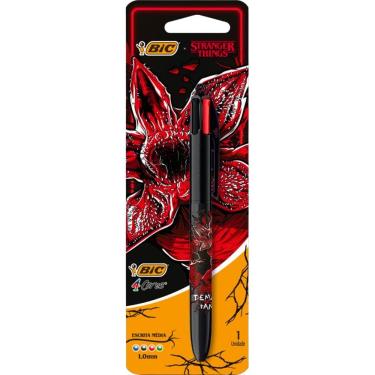 Imagem de Caneta Esferográfica 4 Cores Netflix Stranger Things Bic
