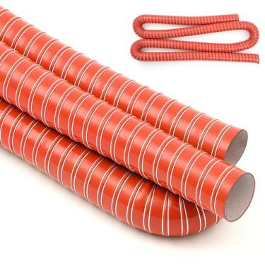 Imagem de Pangda 1 pacote de mangueira de duto de ar automotivo de 5 cm, tubo de admissão de indução de freio flexível de comprimento de 3 metros, tubo de admissão de indução de freio de alta temperatura