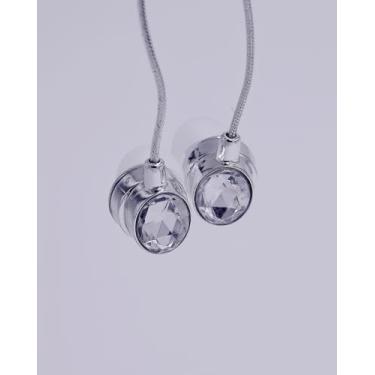 Imagem de VOXii Fones de ouvido premium com fio cristal, fones de ouvido intra-auriculares com microfone, com um adaptador USB-C para conector de 3,5 mm, ajuste confortável, graves profundos, som cristalino