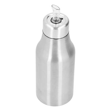 Imagem de Yctze Dispensador de Azeite de Aço Inoxidável 500ml - Prova de Vazamento, Decantador de Cozinha à Prova de Poeira para Uso Em Casa e Restaurante (Prata)