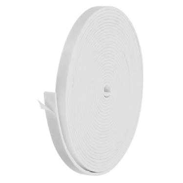 Imagem de Faixa de vedação de porta de decapagem climática, 1 rolo 1/2 polegada x 1/8 polegada x 26 pés autoadesivo isolamento de fita de espuma de alta densidade à prova de som para ar condicionado de janela