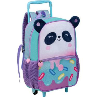 Imagem de Mochila de Rodinhas Infantil Baby Panda Fofinho - Yepp