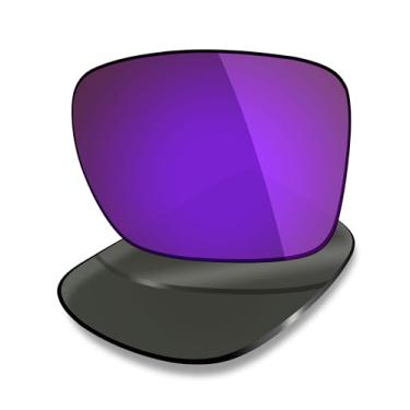 Imagem de Mryok Lentes de reposição para óculos de sol Costa Del Mar Mainsail, HD Polarized, proteção UV, resistente a impactos e ajuste perfeito, Plasma roxo espelhado, One Size