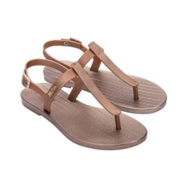 Imagem de Sandália de praia metálica Melissa, rosa, 36