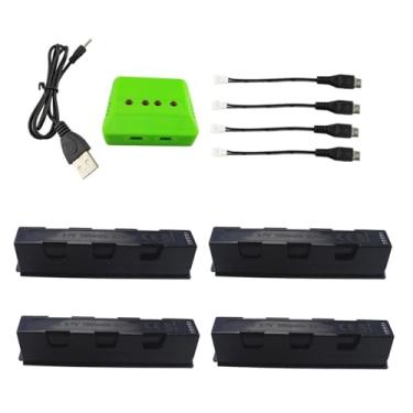 Imagem de Bateria de polímero de lítio de 3,7 V 1000 mAh para drone quadricóptero HS161