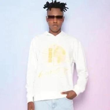 Imagem de Blusão Globo. - Off White & Amarelo. - Coca-Cola 041.32.00510-Masculino