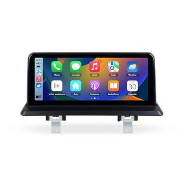 Imagem de Tela de rádio automotivo Linux Android sem fio Carplay para BMW Série 1 E87 de 2006 a 2012 sem unidade de exibição original reprodutor multimídia de áudio estéreo GPS BT