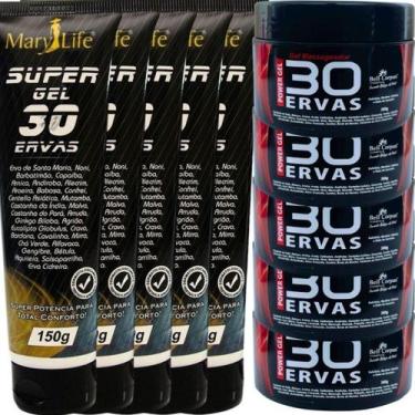 Imagem de Revenda 5 Gel 30 Ervas Power 300G 5 Super Gel 30 Ervas 150G - Bio Inst