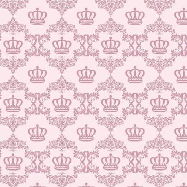 Imagem de Papel De Parede Adesivo Coroa Bordo Opaca Infantil Bebe - LRP