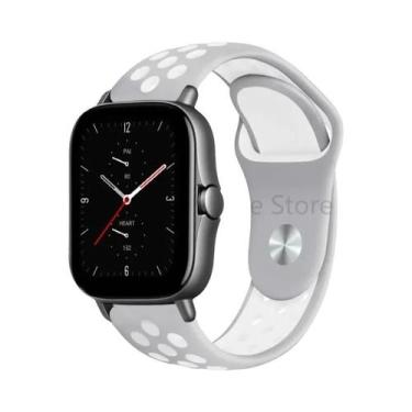 Imagem de Pulseira De Silicone De 20mm 22mm Para Amazfit GTS 4 GTR 3 2 Mini pro 