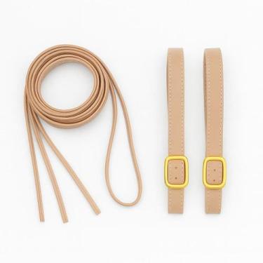 Imagem de Par De Tornozeleira Para Sandalia Rasteira Scarpin Ajustavel Fivela Ba