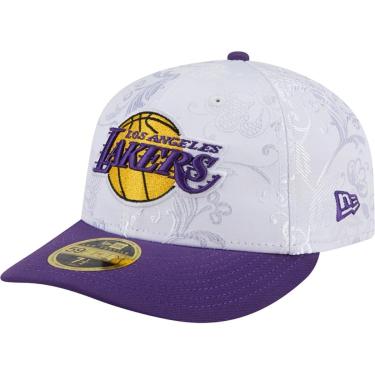 Imagem de Boné New Era 59Fifty Fitted Low Profile Los Angeles Lakers 59Fifty Day 2025 Masculino-Masculino