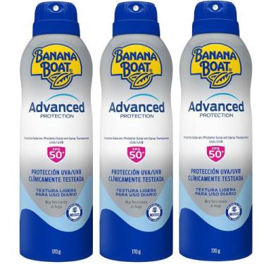 Imagem de Kit com 3 Protetor Solar Banana Boat Advanced Protection Fps 50 Aero S