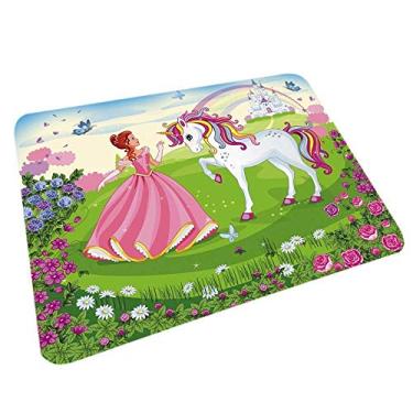 Imagem de Tapete Infantil 95x130cm | Estampas Lúdicas para Quarto de Criança – Antiderrapante, Lavável e Confortável