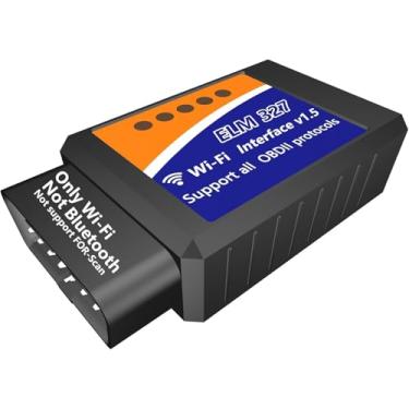 Imagem de Adaptador WiFi ELM327 OBD2 WiFi ELM 327 OBD2 Scanner para Android, iOS, iPhone, OBDii, leitor de código, conector Dongle OBD ELM327 OBD2, interface de ferramenta de diagnóstico para torque
