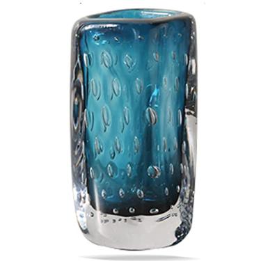 Imagem de YYBOES Vaso de vidro para decoração de flores, vaso de vidro de luxo leve para sala de estar, arranjo de flores, vaso de vidro transparente, vaso de flores artificiais, decoração de casa, peça central