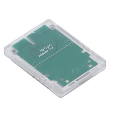 Imagem de aqxreight Adaptador de Cartão de Memória de Armazenamento SIO2 Substituição do Adaptador de Leitor de Cartão para Console de Jogos 3000X 5000X 7000X 9000X Branco Transparente 5000X 9000X para