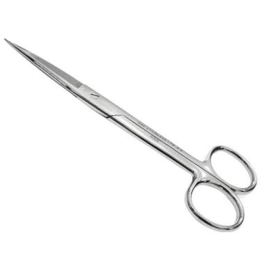Imagem de Pinça Hemostática Tesoura Cirúrgica 15cm Pra Hospital - A.R Variedades
