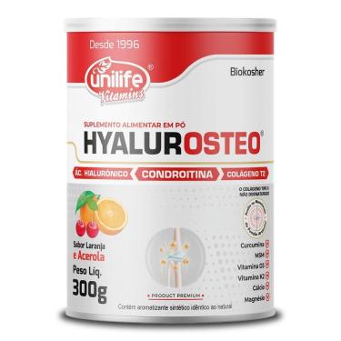 Imagem de Hyalurosteo Condroitina Unilife Laranja Com Acerola 300g