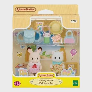 Imagem de Amigos jardim da infancia - caminhando juntos - sylvanian families - e