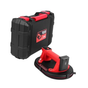 Imagem de Generic Ventosa elétrica de sucção a vácuo com visor LCD e caixa de armazenamento. Levantador manual robusto para azulejos e vidros. Ideal para janelas, 8 Inch Diameter