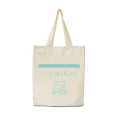Imagem de Ecobag de Algodão Cozinha Retrô - P (25x30)