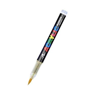 Imagem de Canetas De Tinta Acrílica Coloridas Com Ponta De Pincel Para Artesanat