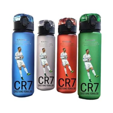Imagem de Garrafa De Água Portátil De Quatro Cores CR7 Cristiano Ronaldo 560ML P