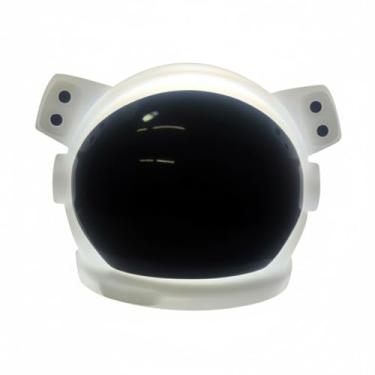 Imagem de Luminária Capacete de Astronauta 3D - Decoração Criativa e Moderna - Abajur Noturno LED Bivolt - Presente Magnifico para Amantes do Espaço e Crianças