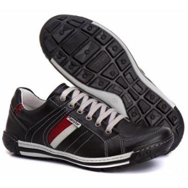 Imagem de Sapatênis Masculino Ranster em Couro Legítimo 100% Bovino Conforto, Estilo Casual e Solado Leve-Masculino