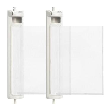 Imagem de Fenteer Conjunto de 2 Filtros de Resíduos para Máquina de Lavar Roupa, Filtro de Fiapos para ES-55E6, ES-TG55H, ES-91ME, ES-TG55G, ES-TX82KS