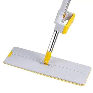 Imagem de Pano de Limpeza de Microfibra Reutilizável, Kit com 2 Panos para Rodo Sem Lavagem, Alta Absorção para Limpeza de Pisos, Superfície Macia e sem Riscos