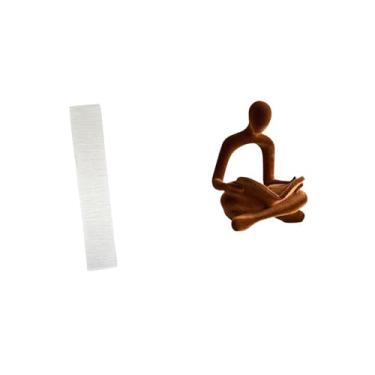 Imagem de Whtkoph Abajur para Sala de Estar com Escultura Abstrata de Figura Humana Representando Um Pensador, Ideal para Escritório, Bar, Casamento E Outras Ocasiões.