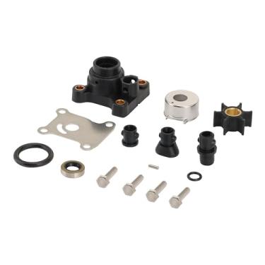 Imagem de WOOSTAR Kit de reparo do impulsor da bomba de água de substituição para motor externo Johnson Evinrude 8HP 9.9HP 10HP 15HP OEM 394711 391698 386697 18-3327