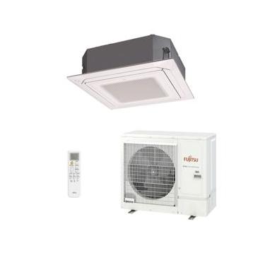 Imagem de Ar-condicionado Split Cassete 4 Vias Inverter Fujitsu Airstage 36.000 BTUs R-32 Quente/Frio 380V Trifásico