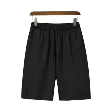 Imagem de Bermudas Masculinas plus Size 50-180kg 10XL 11XL 12XL Respirável Confo