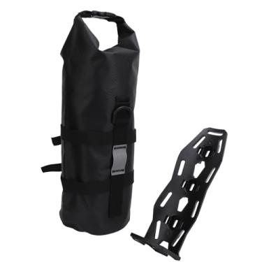 Imagem de KIMISS Bolsa para Garfo Dianteiro de Bicicleta 5L Bolsa para Selim de Ciclismo à Prova d'água - Material Plástico e TPU, Tiras Refletivas para Segurança Noturna - Serve para Bicicletas de Montanha,