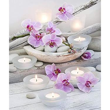 Imagem de Kits DIY 5D Bordado de Strass Imagens com Broca por Número Arte Manual para Decoração Parede Residencial Phalaenopsis