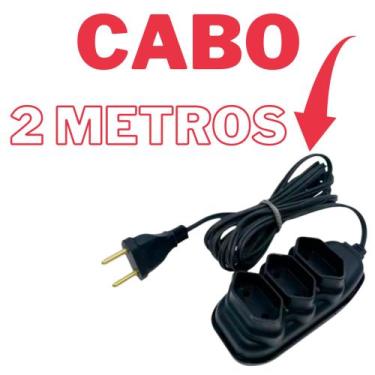 Imagem de Extensão Elétrica 2 Metros PREÇO DE ATACADO MENOR PREÇO - Mega Plug