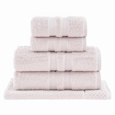 Imagem de Kit Jogo De Toalhas Buddemeyer 5 Peças Algodão Egipcio Banhão Gigante 