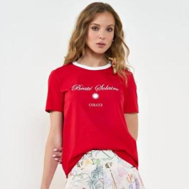 Imagem de Camiseta Colcci Solaire Feminino-Feminino