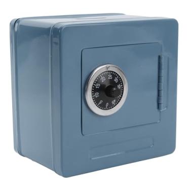 Imagem de Generic Barco de Dinheiro Com Senha, Senha de Capacidade Espaçosa, Compacto de Aço Durável para Lojas e Cafeterias (Azul)