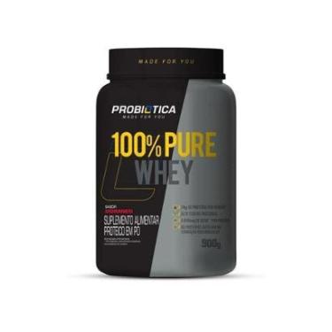 Imagem de 100% Pure Whey Pote 900g - Probiótica-Unissex