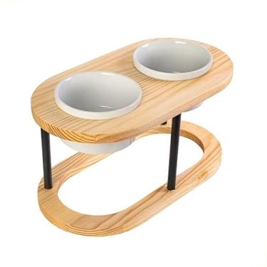 Imagem de comedouro elevado para animais de estimação