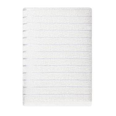 Imagem de Kit 2 Toalhas de Praia e Piscina Gigante 76x150cm, Hotelaria 440g/m², Algodão Misto, Grossa, Super Absorvente(Branco)