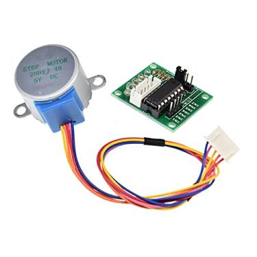 Imagem de Starter eletrônico 28BYJ-48 Stepper Electronic Starter + ULN2003 Stepper Electronic Starter Drive Module Board, 5V DC Electronic Starter DIY Kit mudo de torque grande