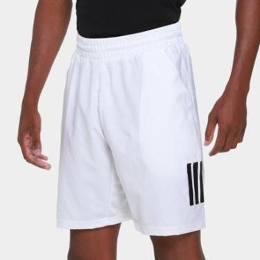 Imagem de Shorts Adidas Club 3 Listras Masculino-Masculino